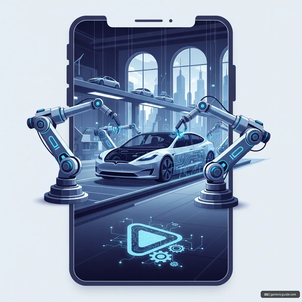 爱游戏 - 爱游戏App - 特斯拉发布全新自动化生产线：引领智能制造新 配图1